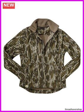 Women's Camo Hunting Jacket Sherpa Fleece Warm